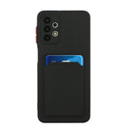 Card Slot Well-Protected Soft TPU Phone Case for Samsung Galaxy A72 4G/5G