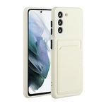 Soft TPU Phone Case Cover with Card Slot for Samsung Galaxy S21 5G/4G