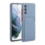 Soft TPU Phone Case Cover with Card Slot for Samsung Galaxy S21 5G/4G