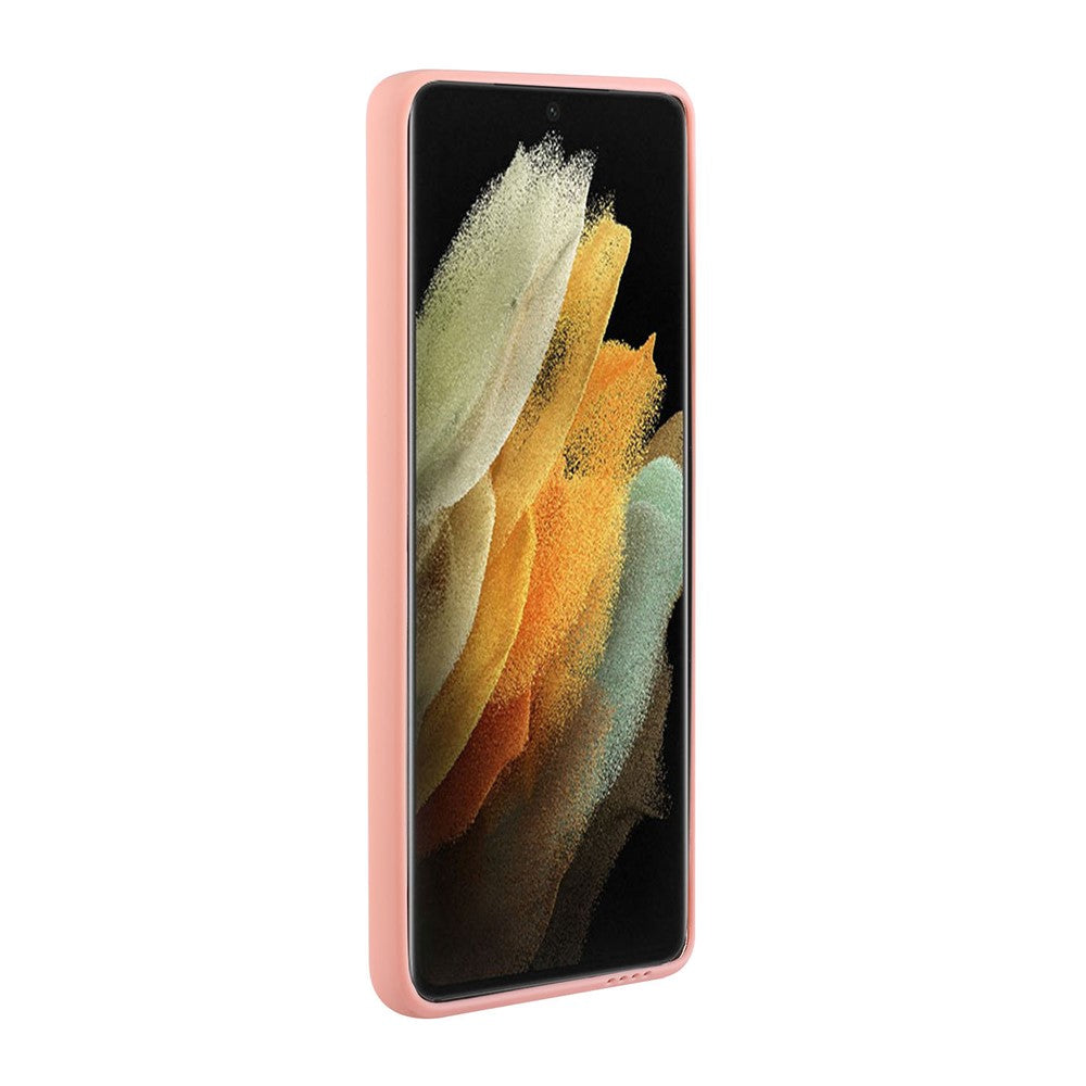 Kvalitets TPU-mobilskal med kortplats för Samsung Galaxy S21 Ultra 5G
