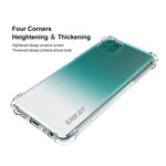 ENKAY HAT PRINCE Anti-slip 4 Corners Thickened Drop-proof Shockproof TPU Clear Phone Cover Case for Samsung Galaxy A22 5G (EU Version)