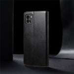 Waxy Crazy Horse Texture Protector Case TPU + PU Leather Cover for Samsung Galaxy A22 5G (EU Version)