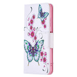Wallet Stand Design Pattern Printing Flip Leather Phone Case Shell for Samsung Galaxy A22 5G (EU Version)