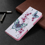Wallet Stand Design Pattern Printing Flip Leather Phone Case Shell for Samsung Galaxy A22 5G (EU Version)