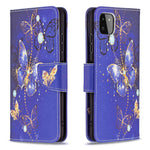 Wallet Stand Design Pattern Printing Flip Leather Phone Case Shell for Samsung Galaxy A22 5G (EU Version)