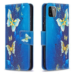 Wallet Stand Design Pattern Printing Flip Leather Phone Case Shell for Samsung Galaxy A22 5G (EU Version)
