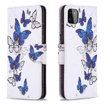Wallet Stand Design Pattern Printing Flip Leather Phone Case Shell for Samsung Galaxy A22 5G (EU Version)