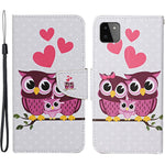 Pattern Printing PU Leather Full Protection Wallet Stand Phone Cover Case for Samsung Galaxy A22 5G (EU Version)