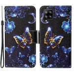 Mønstertrykt PU-lædertelefoncover med krydstekstur til Samsung Galaxy A22 4G (EU-version)