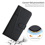Concise Leather Phone Stand Cover Case for Samsung Galaxy A32 4G (EU Version)