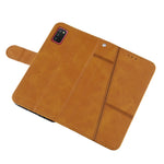 Splidselæder Telefoncover Pung Etui med Stand og Rem til Samsung Galaxy A002s (164.2mm)