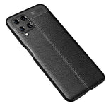 Litchi Texture Leather TPU Mobile Phone Cover Protector for Samsung Galaxy A22 4G (EU Version)