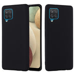 Soft Silicone Mobile Phone Back Case Cover Shell with Lanyard for Samsung Galaxy A22 4G (EU Version)