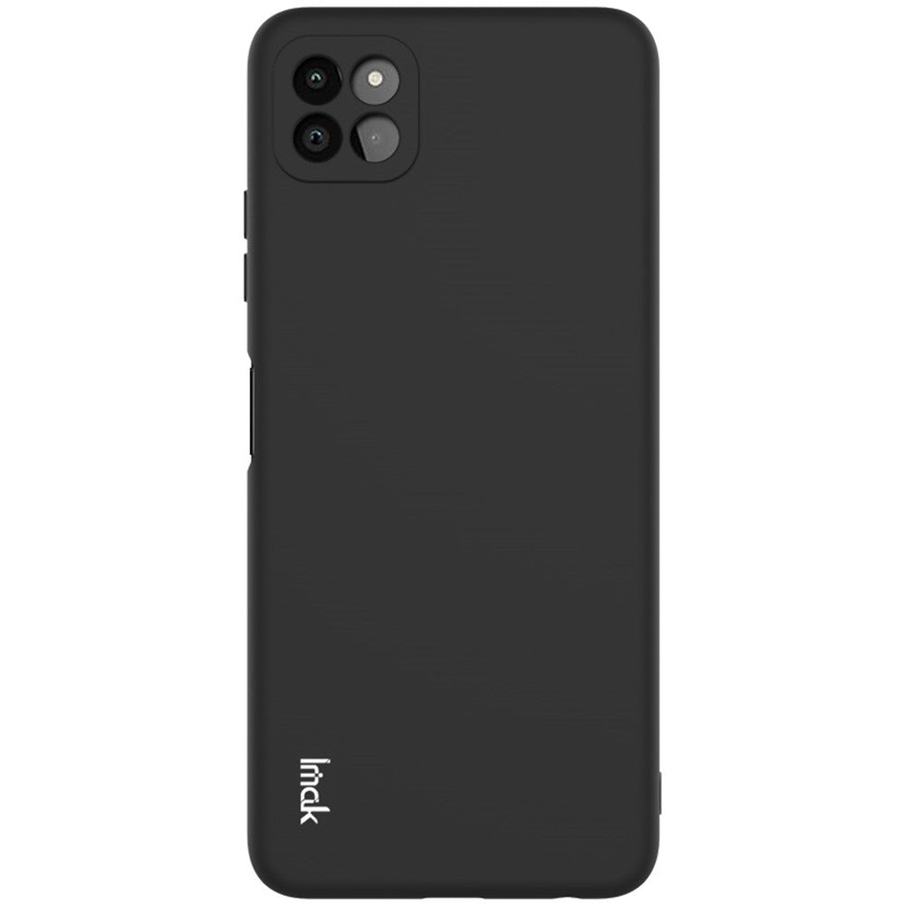 IMAK UC-2-serien välskyddad, bra passform, flexibelt TPU-bakstycke med hudkänsla för Samsung Galaxy A22 5G (EU-version)