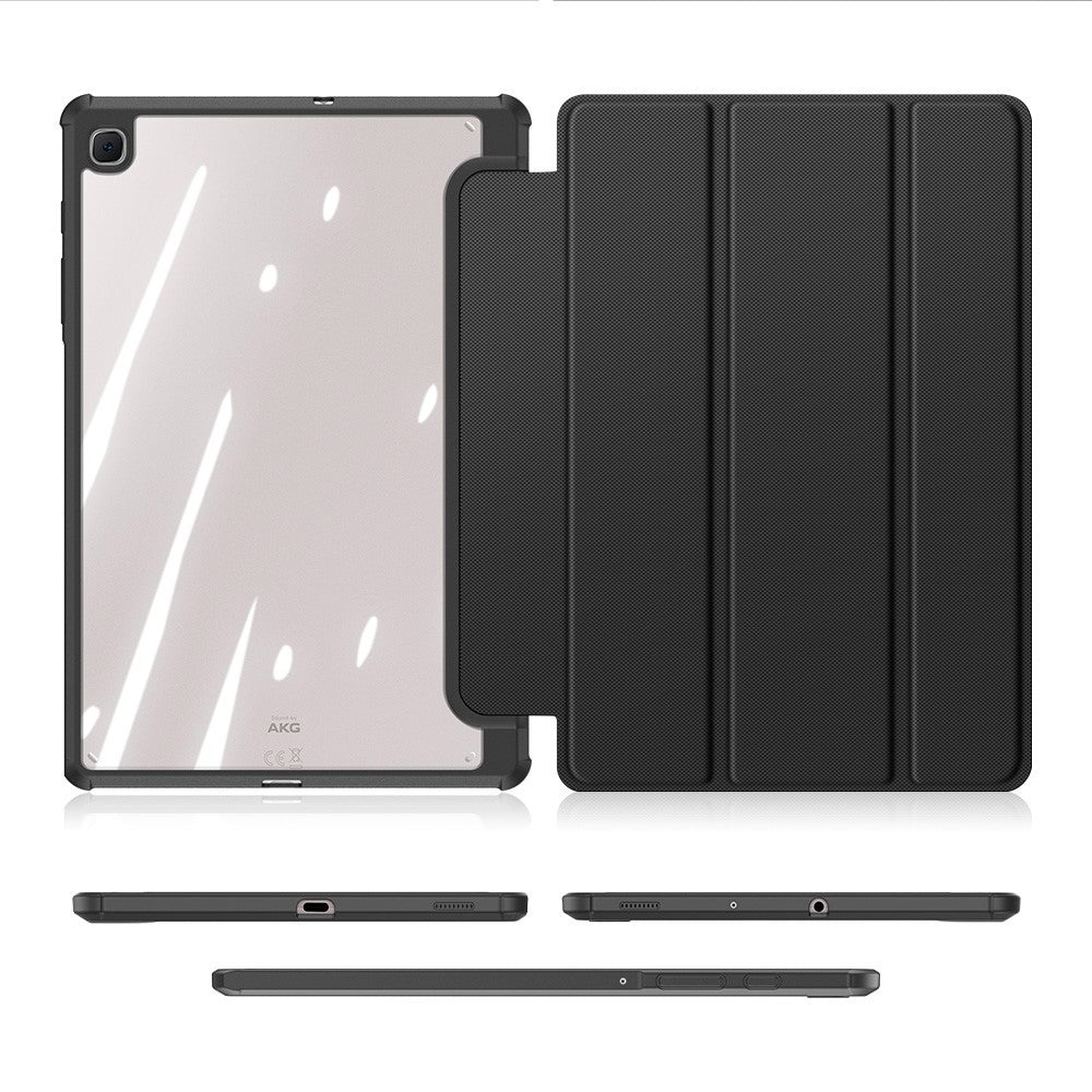 DUX DUCIS TOBY Series Tri-fold Stand Læderetui til Samsung Galaxy Tab S6 Lite (2020) P610 / P615 / S6 Lite (2022) / (2024)