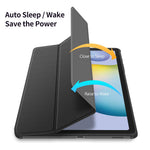 DUX DUCIS TOBY Series Tri-fold Stand Læderetui til Samsung Galaxy Tab S6 Lite (2020) P610 / P615 / S6 Lite (2022) / (2024)