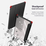 DUX DUCIS TOBY Series Tri-fold Stand Læderetui til Samsung Galaxy Tab S6 Lite (2020) P610 / P615 / S6 Lite (2022) / (2024)