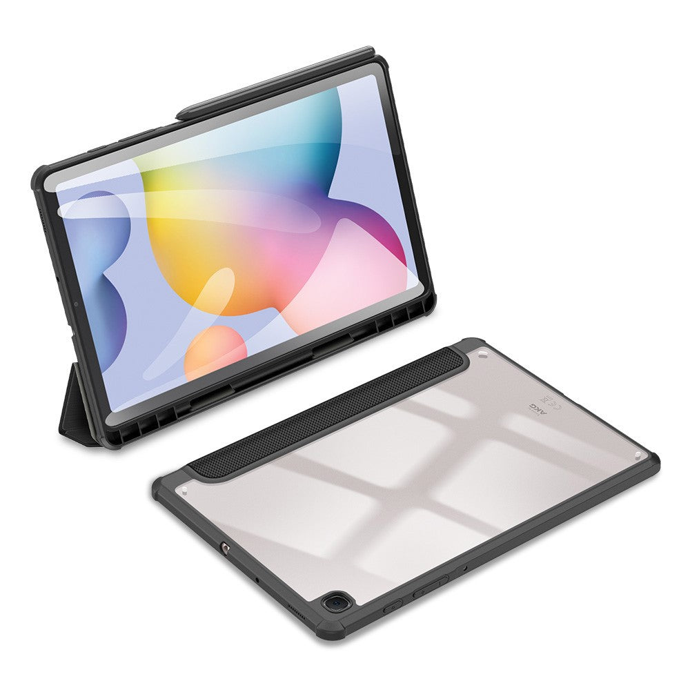 DUX DUCIS TOBY Series Tri-fold Stand Læderetui til Samsung Galaxy Tab S6 Lite (2020) P610 / P615 / S6 Lite (2022) / (2024)