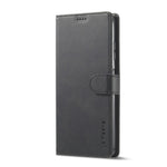 LC.IMEEKE Fuld Beskyttelse Pungdesign Læder Telefon Stand Etui til Samsung Galaxy A22 5G (EU Version)