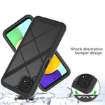 PC + TPU + Akryl Hybrid Cover Stødsikkert Mobiltelefoncover til Samsung Galaxy A22 5G (EU Version)