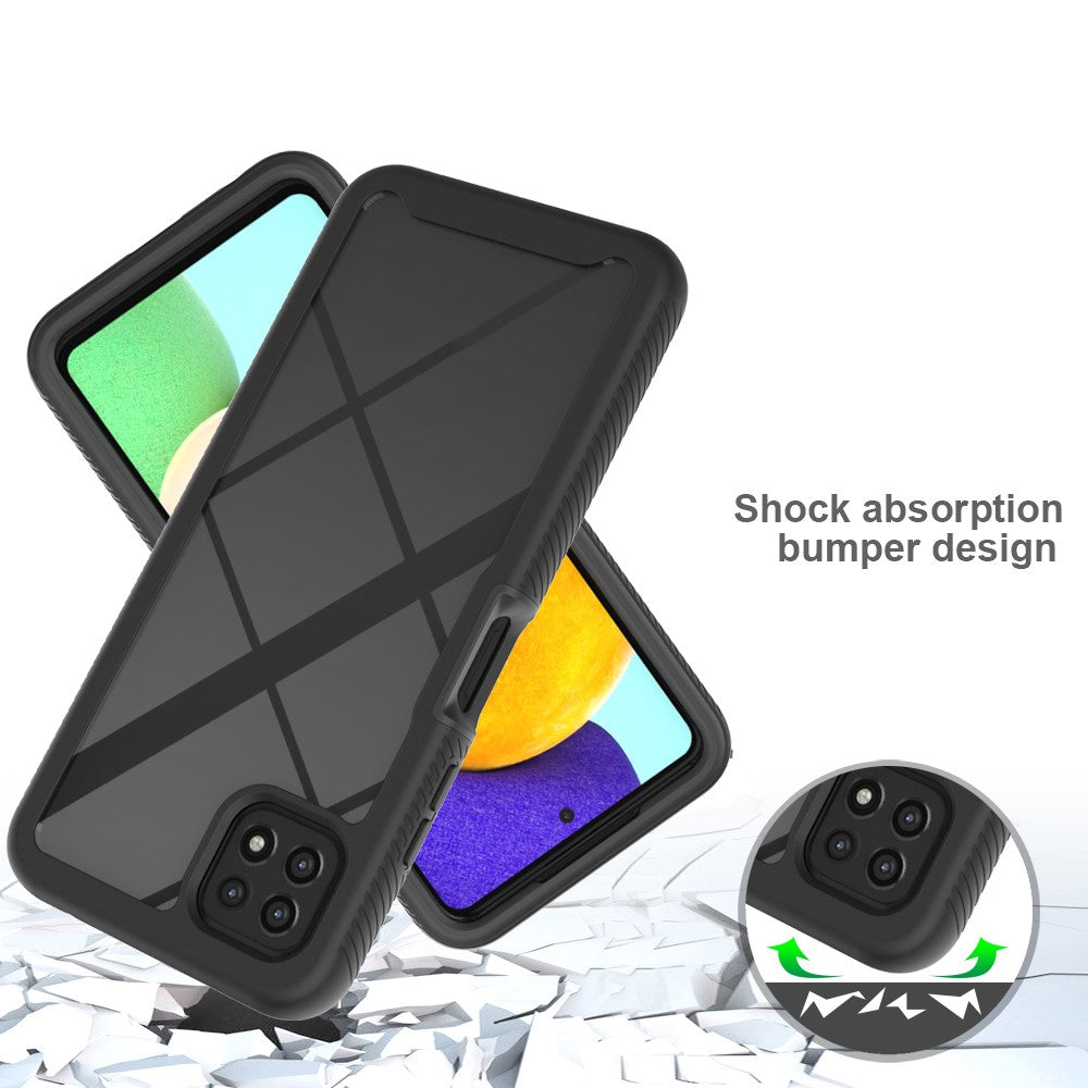 PC + TPU + Akryl Hybrid Cover Stødsikkert Mobiltelefoncover til Samsung Galaxy A22 5G (EU Version)