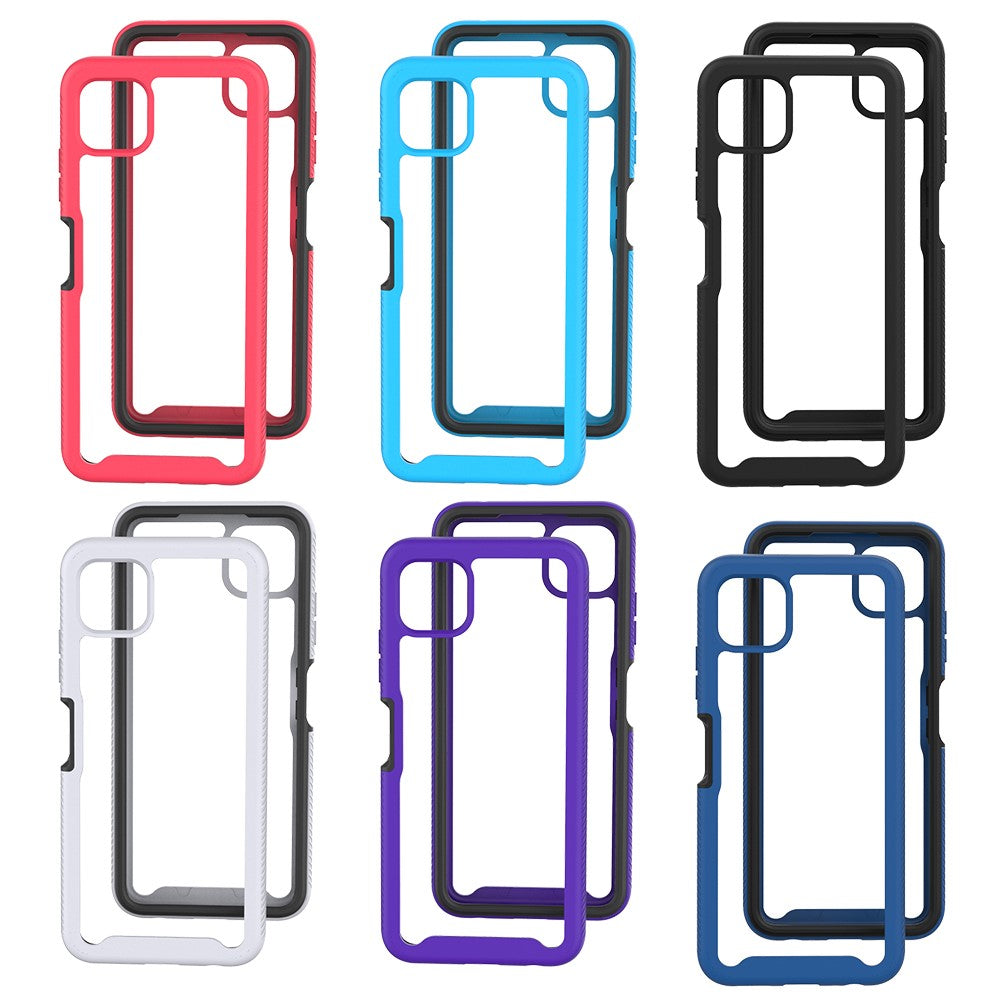 PC + TPU + Akryl Hybrid Cover Stødsikkert Mobiltelefoncover til Samsung Galaxy A22 5G (EU Version)