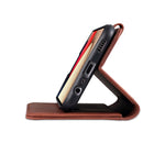 AZNS PU Leather Wallet Stand Protective Phone Cover Case for Samsung Galaxy A02s (166.5mm)