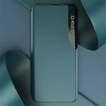Etui med vindue i PU-læder til Samsung Galaxy A22 5G (EU-version)