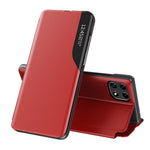 Etui med vindue i PU-læder til Samsung Galaxy A22 5G (EU-version)