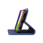 AZNS PU Leather Wallet Stand Phone Cover Shell for Samsung Galaxy A22 5G (EU Version)