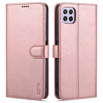 AZNS PU Leather Wallet Stand Phone Cover Shell for Samsung Galaxy A22 5G (EU Version)