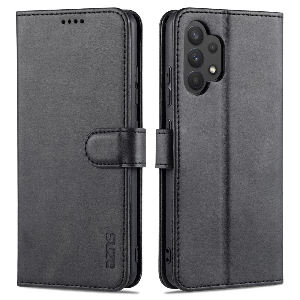 AZNS PU-læderpung med stander til Samsung Galaxy A32 4G (EU-version)