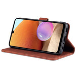 AZNS PU-læderpung med stander til Samsung Galaxy A32 4G (EU-version)
