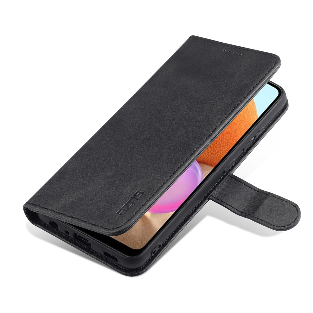 AZNS PU-læderpung med stander til Samsung Galaxy A32 4G (EU-version)