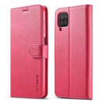 LC.IMEEKE Wallet Design Leather Phone Stand Case Protector for Samsung Galaxy A22 4G (EU Version)