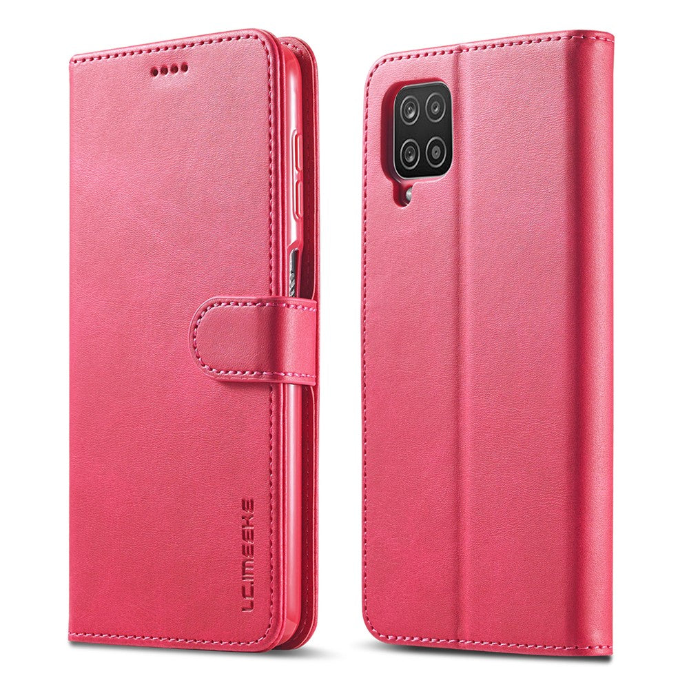 LC.IMEEKE Wallet Design Leather Phone Stand Case Protector for Samsung Galaxy A22 4G (EU Version)