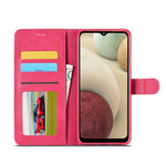 LC.IMEEKE Wallet Design Leather Phone Stand Case Protector for Samsung Galaxy A22 4G (EU Version)