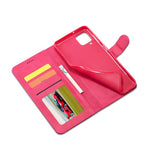 LC.IMEEKE Wallet Design Leather Phone Stand Case Protector for Samsung Galaxy A22 4G (EU Version)
