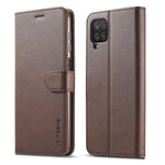 LC.IMEEKE Wallet Design Leather Phone Stand Case Protector for Samsung Galaxy A22 4G (EU Version)