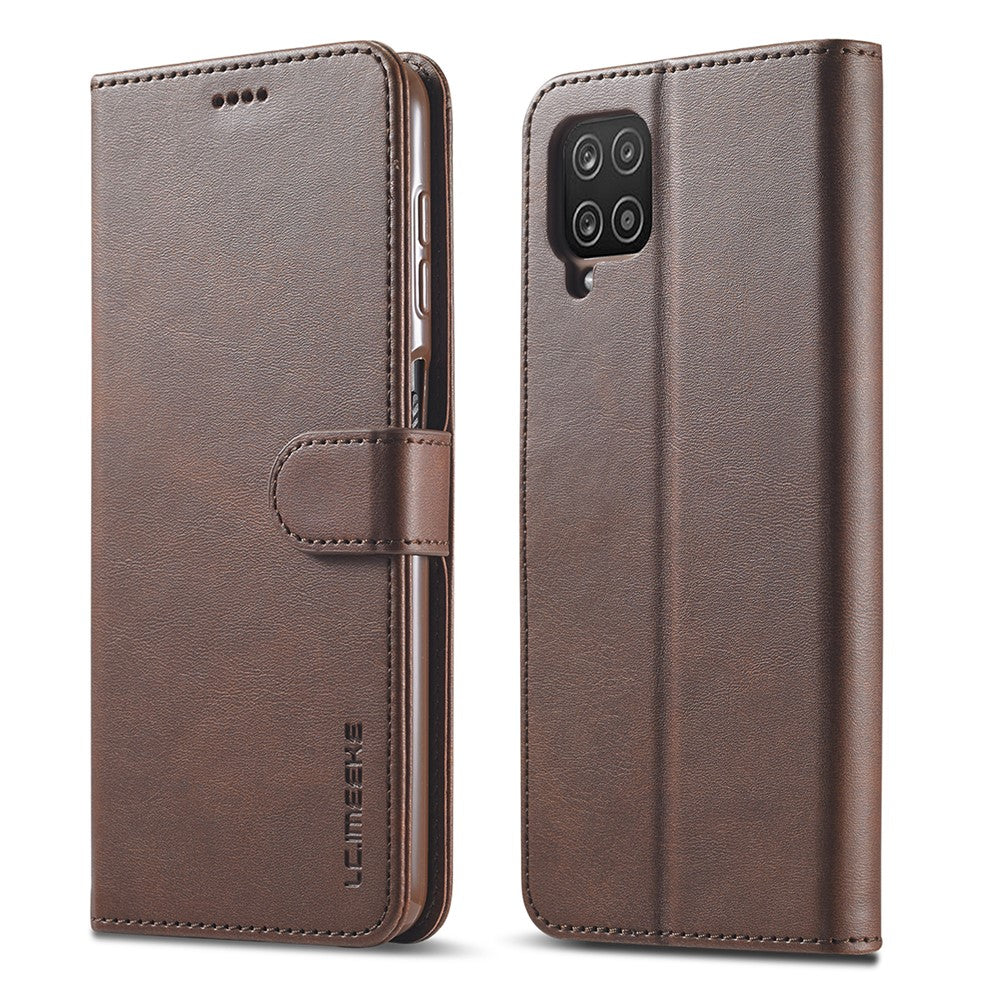 LC.IMEEKE Wallet Design Leather Phone Stand Case Protector for Samsung Galaxy A22 4G (EU Version)