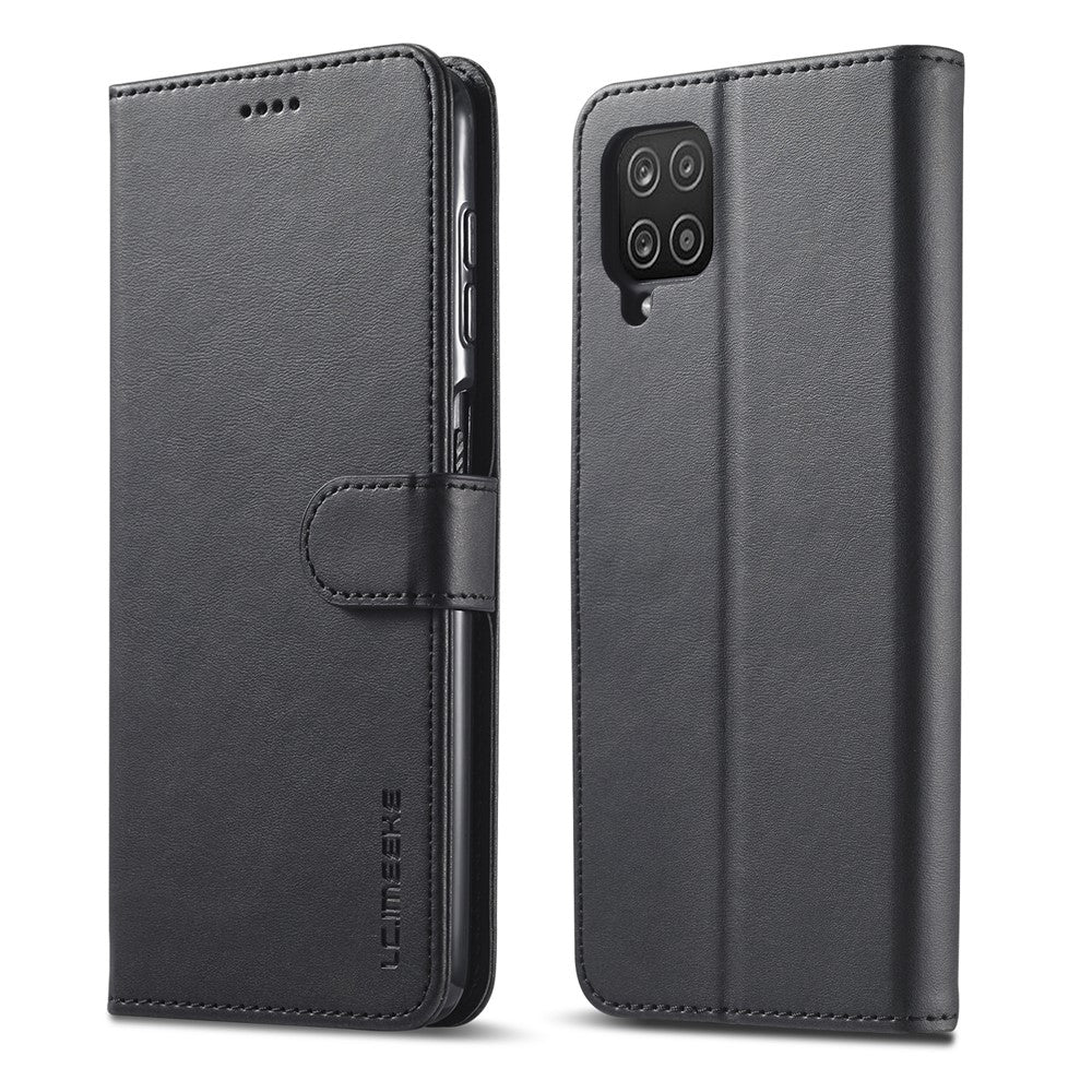 LC.IMEEKE Wallet Design Leather Phone Stand Case Protector for Samsung Galaxy A22 4G (EU Version)