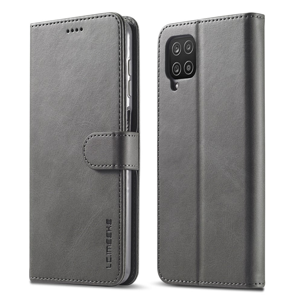 LC.IMEEKE Wallet Design Leather Phone Stand Case Protector for Samsung Galaxy A22 4G (EU Version)