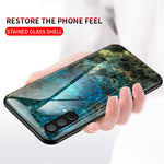 Drop-Proof Marbling Pattern Tempered Glass Cell Phone Cover for OnePlus Nord CE 5G