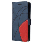Til Samsung Galaxy A22 5G (EU-version) Læderetui Pung Stativ Farve Splejse Telefoncover
