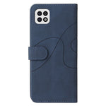 Til Samsung Galaxy A22 5G (EU-version) Læderetui Pung Stativ Farve Splejse Telefoncover
