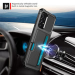 ZM02 PU Leather Coated PC + TPU All Round Shockproof Phone Back Case for Samsung Galaxy A52 4G/5G / A52s 5G