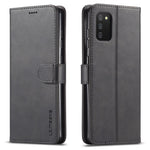 LC.IMEEKE Pungdesign Læder Telefonstativ Etui Beskyttelse til Samsung Galaxy A03s (166.5mm)