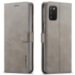 LC.IMEEKE Pungdesign Læder Telefonstativ Etui Beskyttelse til Samsung Galaxy A03s (166.5mm)