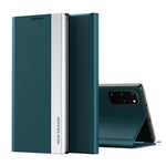 Magnetic Auto-absorbed Stand Leather Phone Case for Samsung Galaxy S20 Plus