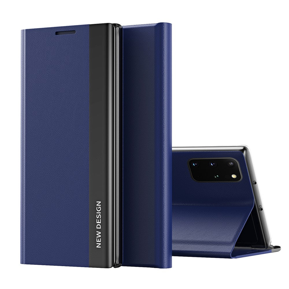 Magnetic Auto-absorbed Stand Leather Phone Case for Samsung Galaxy S20 Plus